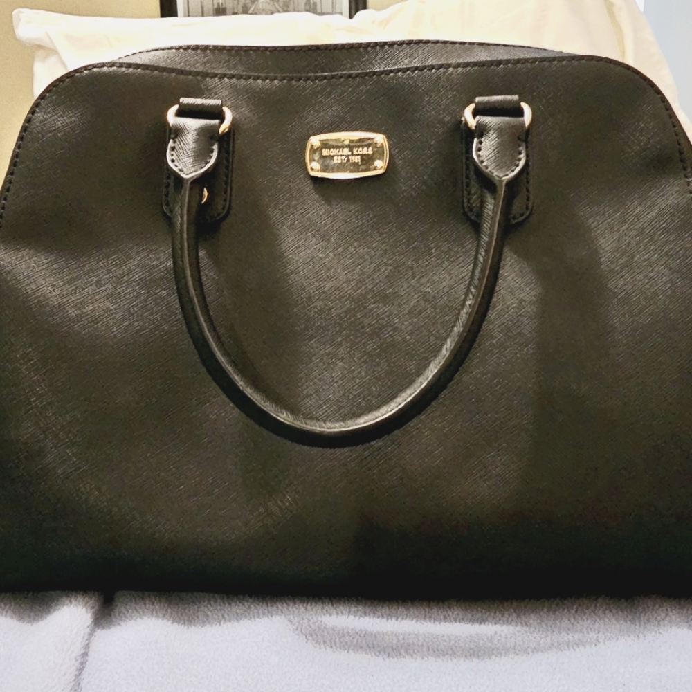 Michael Kors bowling bag style purse - Picture 1 of 7